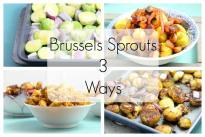 Brussels Sprouts 3 Ways: Pan-fried Brussels Sprouts with Tofu Bacon | Vegan, GF