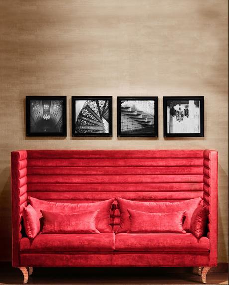 Home & Garden SHopping Inspiration India: Stilettos Red Sofa from Saibaan  - Reign in Red