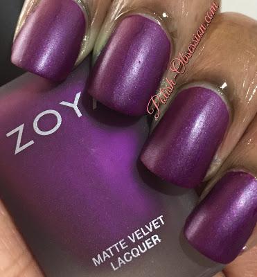 Zoya Winter/Holiday 2015 MatteVelvet Collection