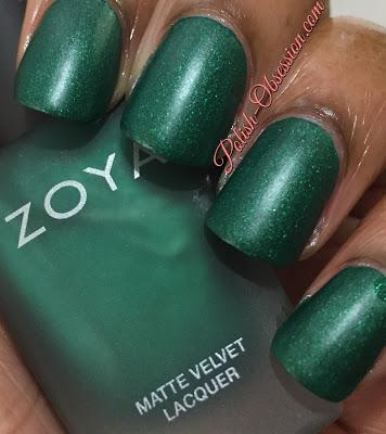 Zoya Winter/Holiday 2015 MatteVelvet Collection