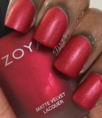 Zoya Winter/Holiday 2015 MatteVelvet Collection