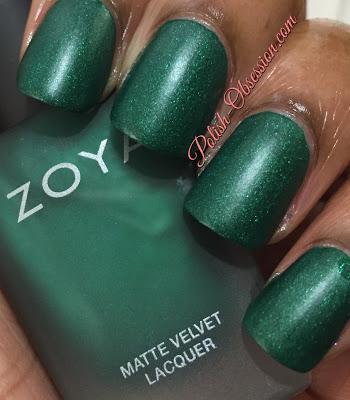 Zoya Winter/Holiday 2015 MatteVelvet Collection