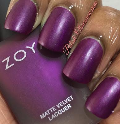 Zoya Winter/Holiday 2015 MatteVelvet Collection