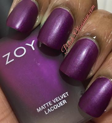 Zoya Winter/Holiday 2015 MatteVelvet Collection