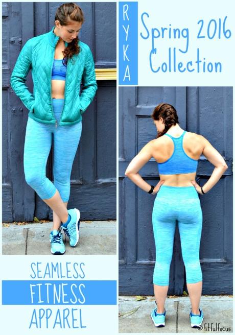 Ryka's Spring 2016 Collection | Fit & Fashionable | Workout Apparel | Fit Fashion | Blue Sports Bra & Leggings