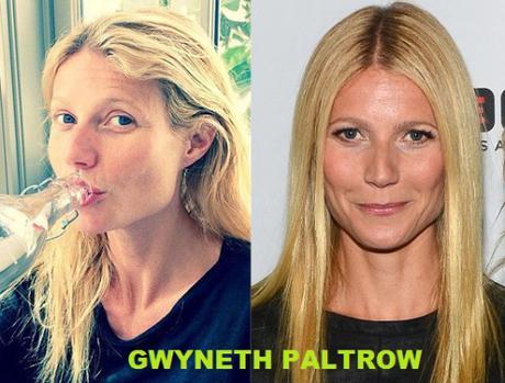 Gwyneth Paltrow without makeup