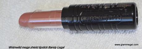 WetNWild Mega Shield Lipstick Barely Legal review