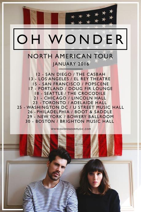 Oh Wonder Tour Poster