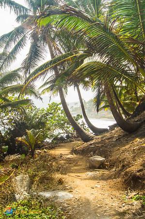 Isla Grande, Panama - A serene path circles the island and offers spectacular views