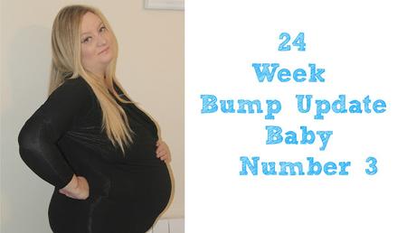 24 Week Bump Update - Baby Number 3!