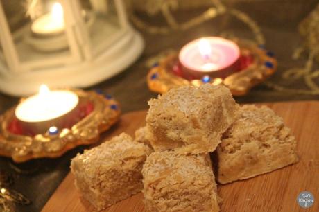 Chickpea Fudge ( Besan Burfi) Diwali Sweets