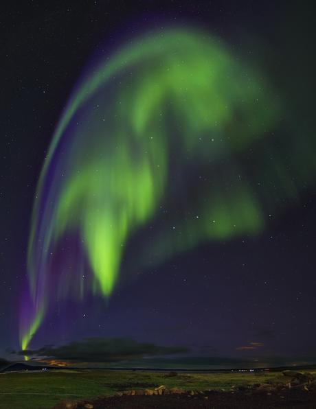 Aurora Borealis in Akureyri