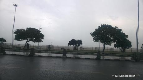 A wet morning in Chennai