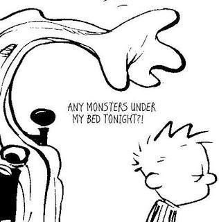 Any Monsters Under My Bed?! : Calvin And Me - III