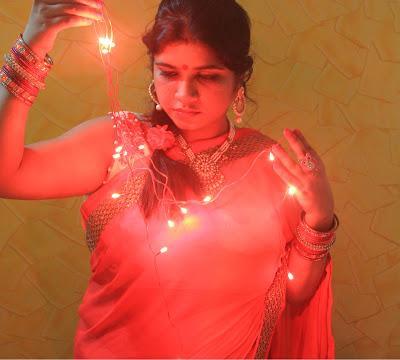 Diwali Saree OOTD: Feat Triveni