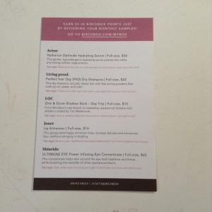 NOVEMBER 2015 FEATURED “GlamLifeGuru” BIRCHBOX REVIEW