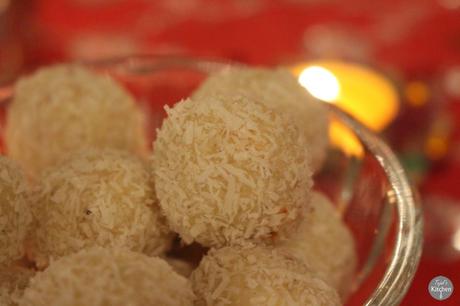 Coconut Ladoo Balls – Diwali Sweets