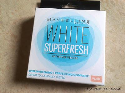 Maybelline New York White Superfresh Compact Review in Pearl