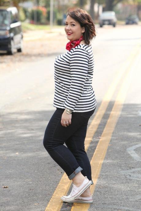 What I Wore: The Striped Shirt