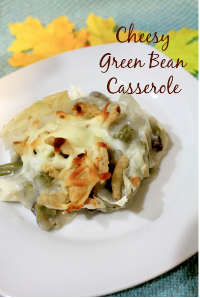 Individual Cheesy Green Bean Casserolettes