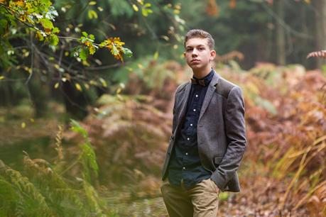 York Portrait Photography in Wheldrake Woods in the fog