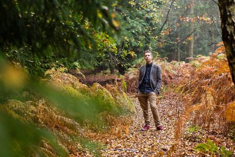 York Portrait Photography in Wheldrake Woods in the fog