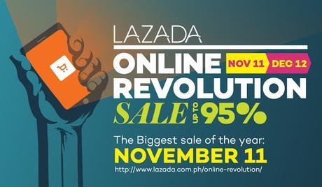 Lazada Online Revolution: biggest sale event of the year starts on November 11, 2015