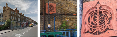 The monograms of 431–487 Harrow Road The monograms of 431–487 Harrow Road