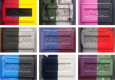 The monograms of 431–487 Harrow Road The monograms of 431–487 Harrow Road