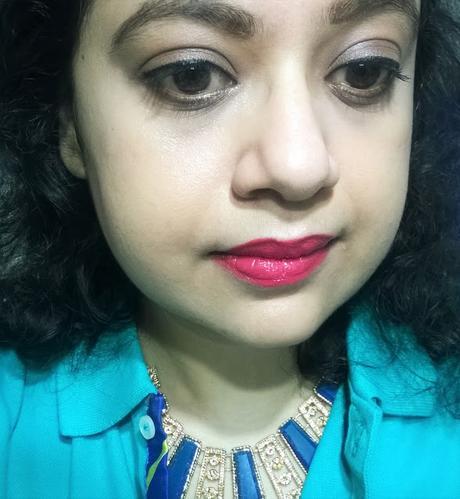 Diwali DayTime Look with Maybelline The Nudes, Maybelline White Superfresh and Maybelline Velvet Matte