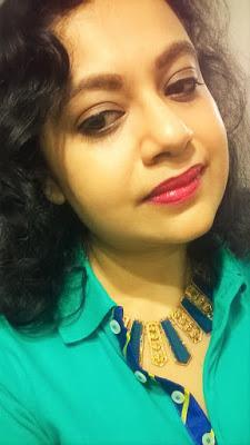 Diwali DayTime Look with Maybelline The Nudes, Maybelline White Superfresh and Maybelline Velvet Matte