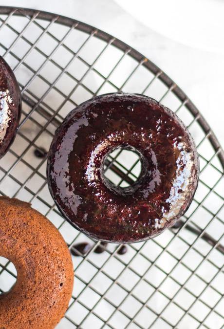 Baked Berry Spelt Doughnuts