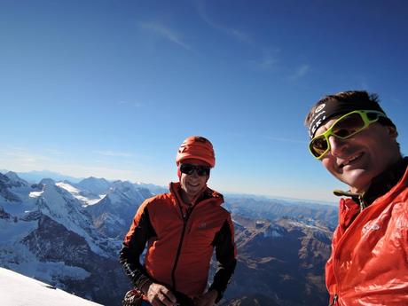 Ueli Steck and Kilian Jornet Climb The Eiger Together