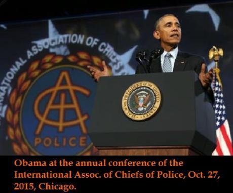 Obama at 2015 conference of International Association of Chiefs of Police