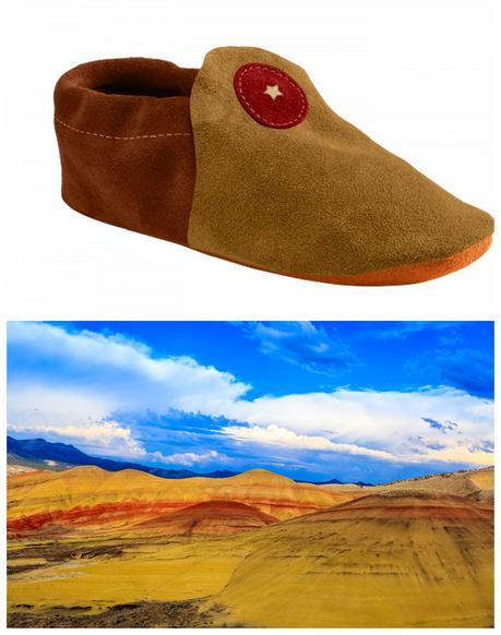 John Day Fossil Beds-Inspired Moccasin