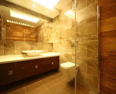 Give A Luxury Look To Your Bathroom With Frameless Shower Screens Modern marble bathroom