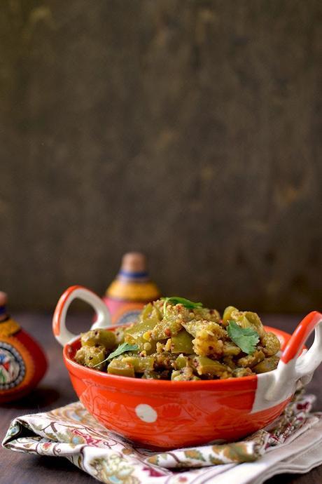 Dry Green Pepper Curry