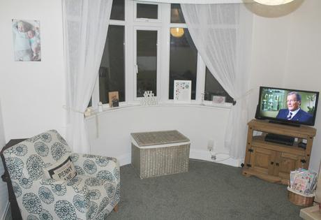 Our Living Room Quickie Makeover