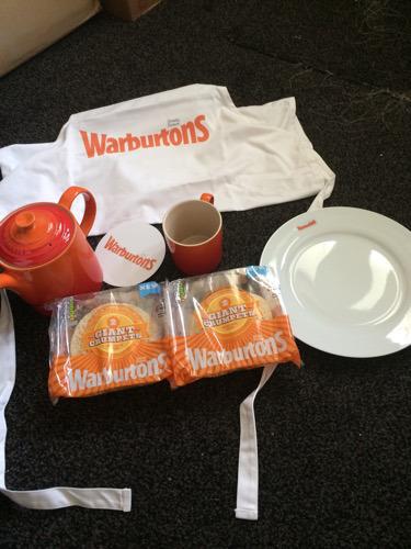 Warburtons giant Crumpets