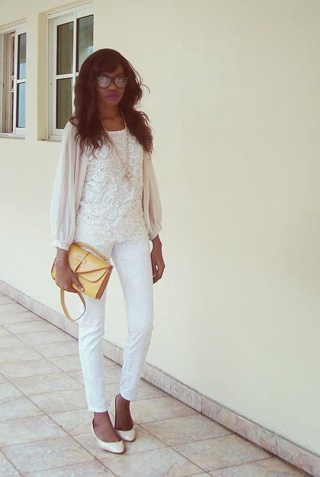 Nude Cord Lace Top