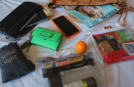 WHAT'S IN MY TRAVEL HANDBAG