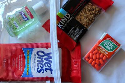 WHAT'S IN MY TRAVEL HANDBAG