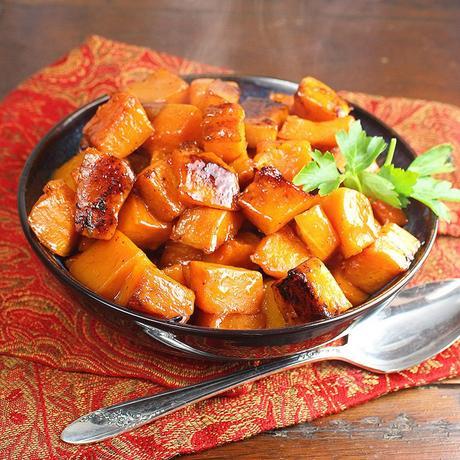 Turkey Trimmings: 50 Amazing Thanksgiving Side Dishes Caramelized Butternut Squash