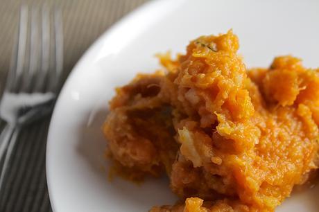 Turkey Trimmings: 50 Amazing Thanksgiving Side Dishes Sweet Potatoes with Cumin Sage Butter