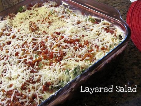 Turkey Trimmings: 50 Amazing Thanksgiving Side Dishes Layered Salad