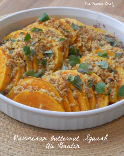 Turkey Trimmings: 50 Amazing Thanksgiving Side Dishes Parmesan Butternut Squash Au Gratin