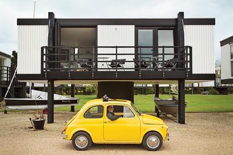 elevated deckhouse england exterior