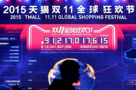 Singles day ~ Alibaba takes it all !!