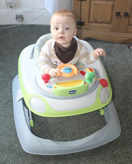 Noah at 7 Months + Our Thoughts On The Chicco Walker