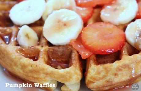 Pumpkin Waffles